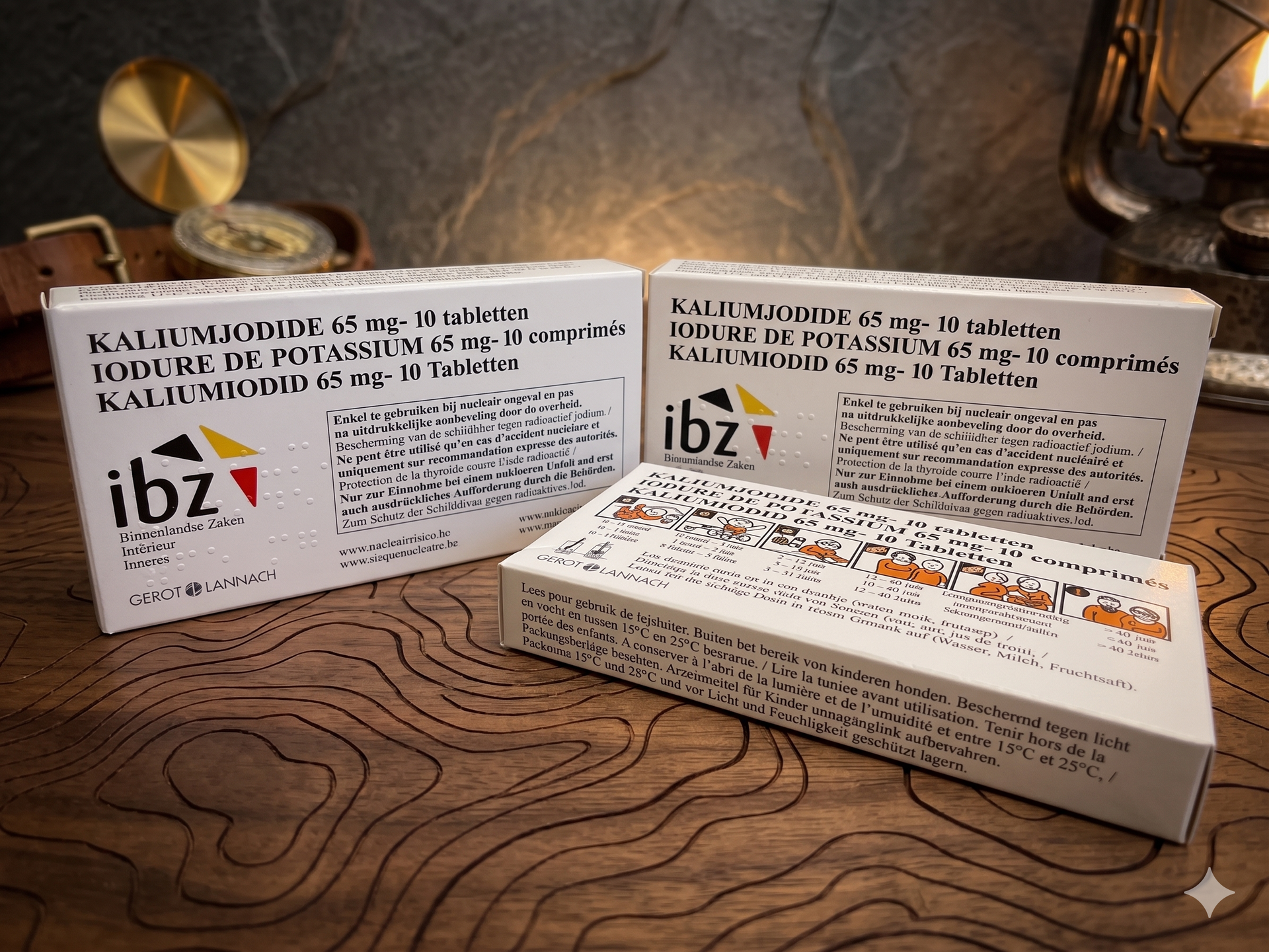 10 TABLETTES D'IODE